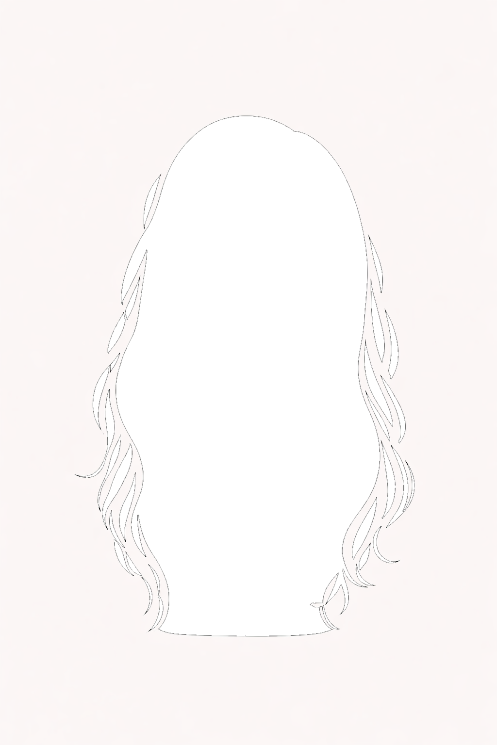 Brunette hair style PNG