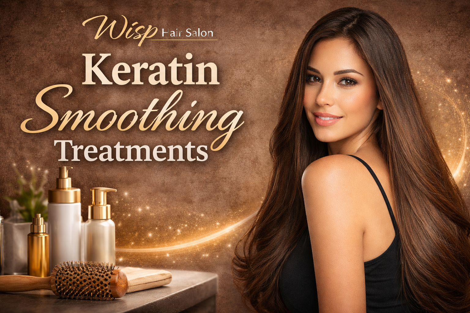 Keratin smoothing treatments